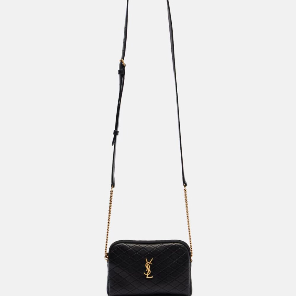 Saint Laurent Gaby YSL Crossbody Bag in Quilted Leather - Picture 3 of 10